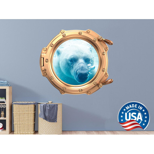 Polar Bear Wall Decal